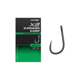 Matrix X8 X-Power Carp Hook Barbless