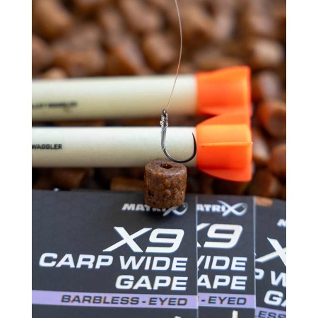 Matrix X9 Carp Wide Gape Barbless