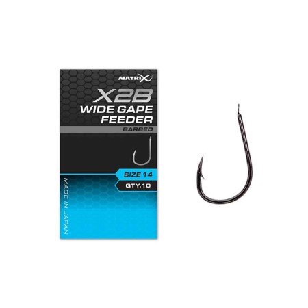 Matrix X2B Wide Gape Feeder Barbed