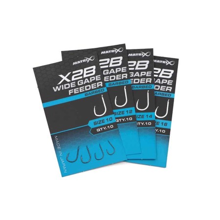 Matrix X2B Wide Gape Feeder Barbed