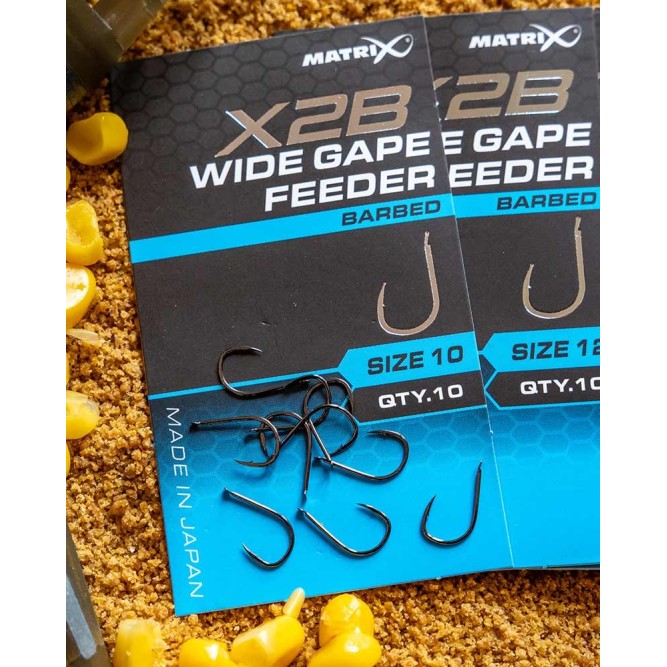 Matrix X2B Wide Gape Feeder Barbed