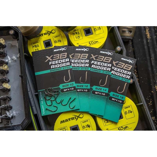 Matrix X3B Feeder Rigger Barbed