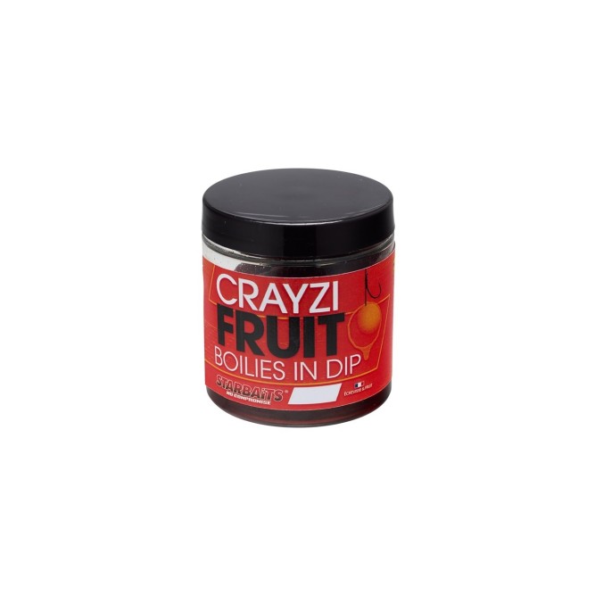 Starbaits Crayzi Fruit Boilies In Dip