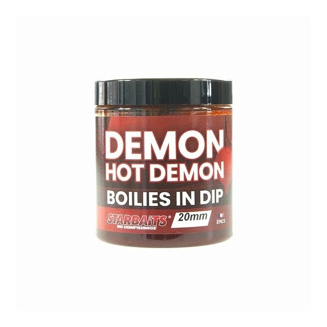 Starbaits Hot Demon Boilies In Dip