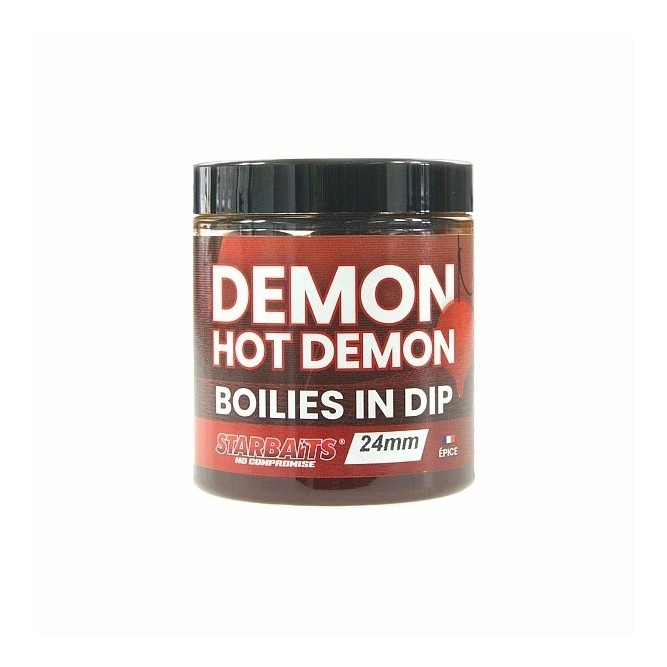 Starbaits Hot Demon Boilies In Dip
