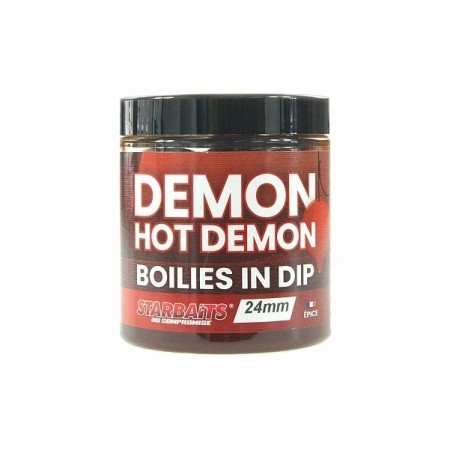 Starbaits Hot Demon Boilies In Dip