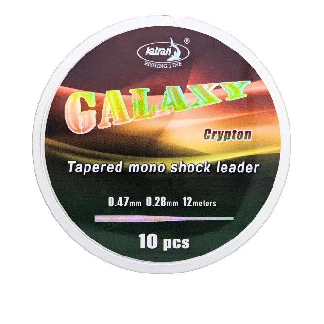 Katran Galaxy Crypton Tapered Mono Shock Leader