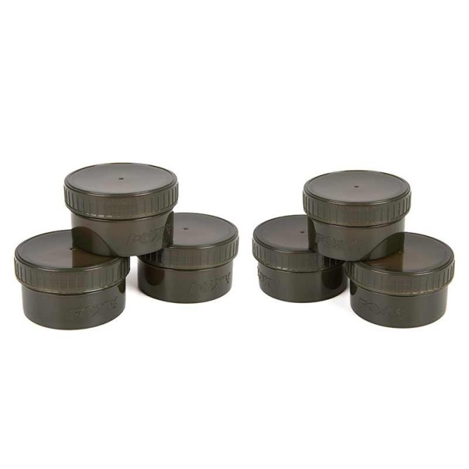 Fox Edges Hookbaits Pots Half x 6