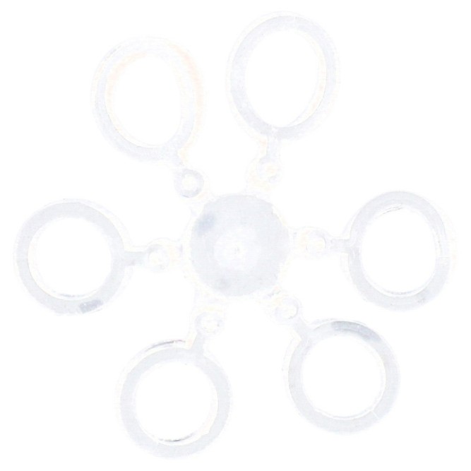 Mikado Pellet Bands Method Feeder On Ring Transparent