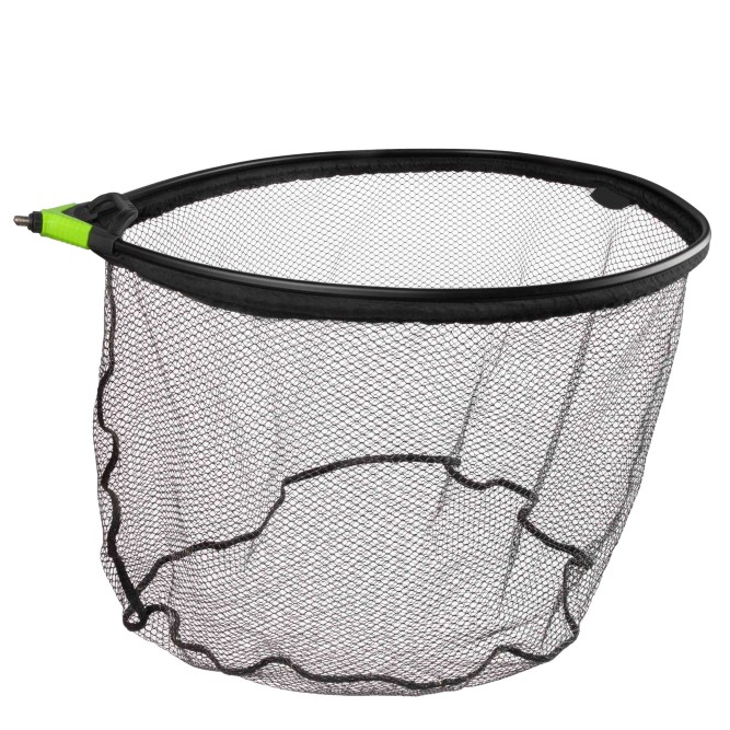Mikado Landing Net Head Rubber Mesh - Floaty Carp 60x50cm