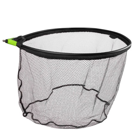 Mikado Landing Net Head Rubber Mesh - Floaty Carp 60x50cm