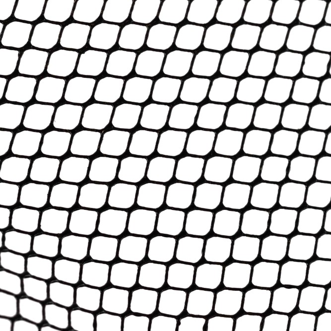 Mikado Landing Net Head Rubber Mesh - Floaty Carp 60x50cm