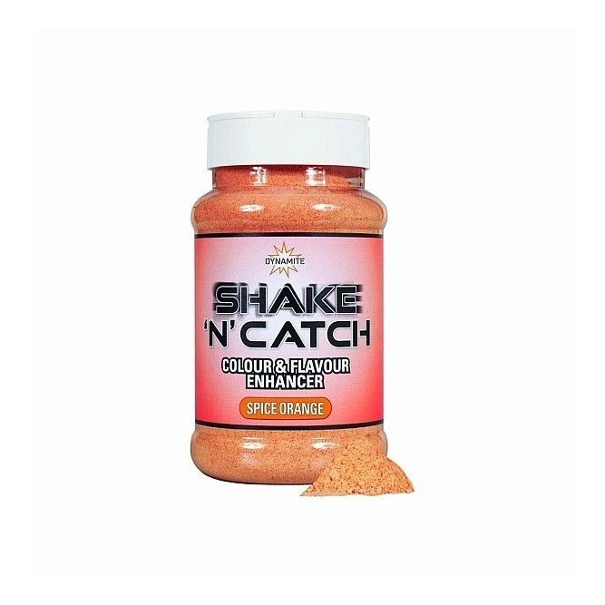 Dynamite Baits Shake 'N' Catch Colour & Flavour Enhancer Spice Orange
