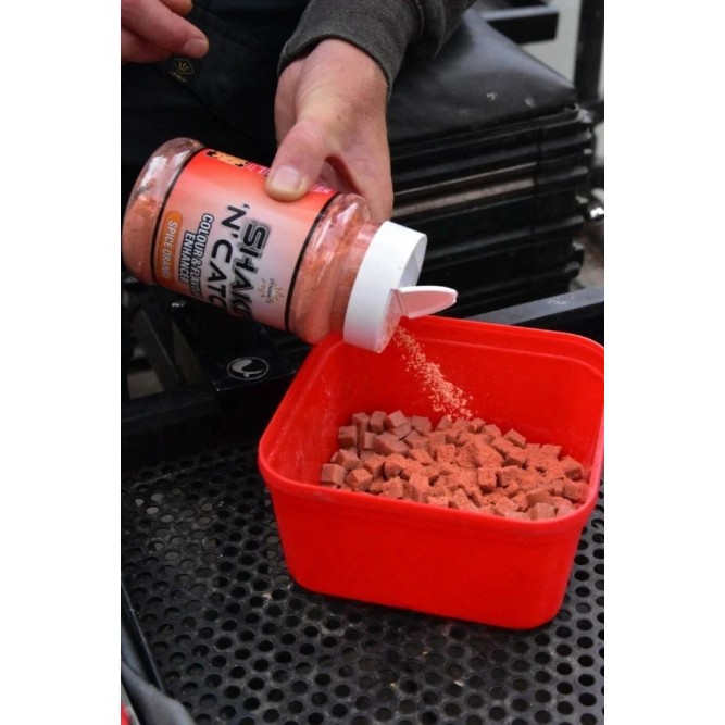 Dynamite Baits Shake 'N' Catch Colour & Flavour Enhancer Spice Orange