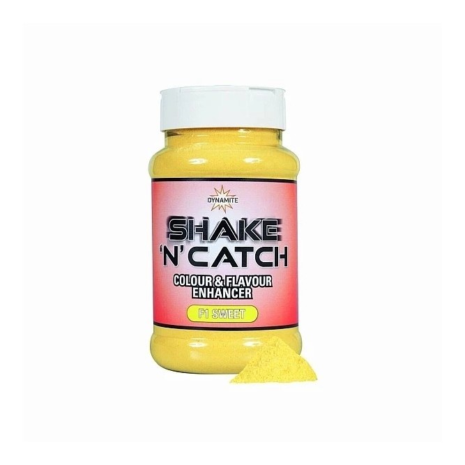 Dynamite Baits Shake 'N' Catch Color & Flavor Enhancer F1 Sweet Yellow