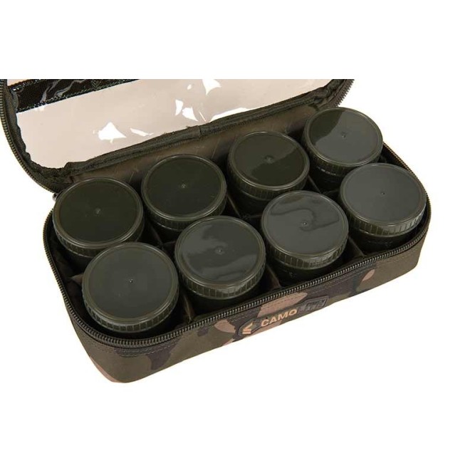 Fox Camolite 12 pot Hookbait Case