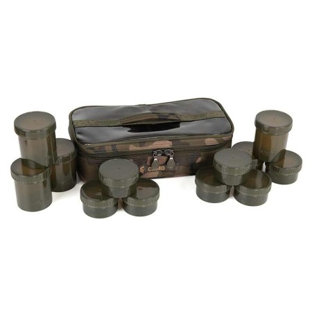 Fox Camolite 12 pot Hookbait Case