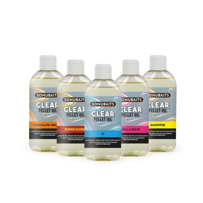 Sonubaits Clear Pellet Oil Krill & Squid