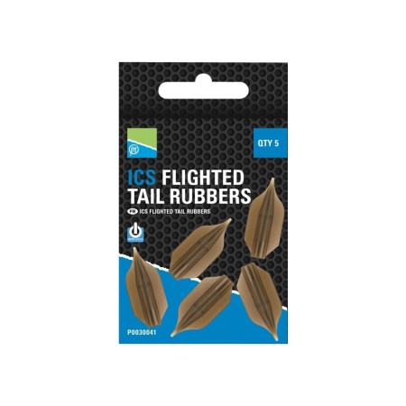 Preston Innovations ICS Flighted Tail Rubbers