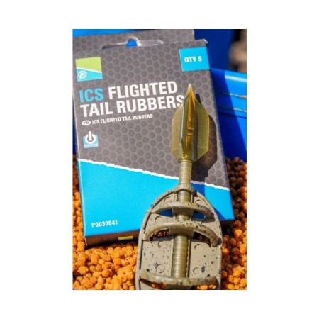 Preston Innovations ICS Flighted Tail Rubbers