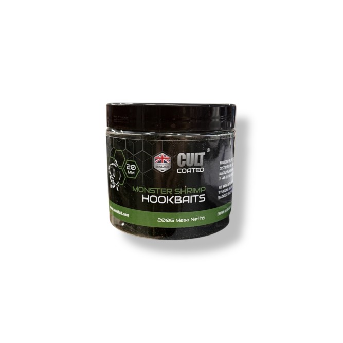 Nash Monster Shrimp Cult Coated Hookbaits