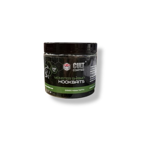 Nash Monster Shrimp Cult Coated Hookbaits