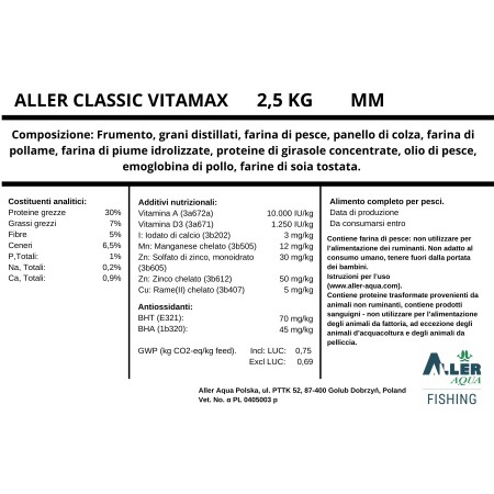 Aller Aqua Fishing Classic Vitamax