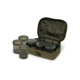 Avid Carp RVS 8 pot Hookbait Case