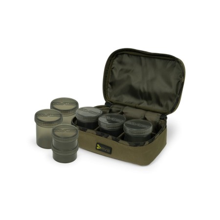 Avid Carp RVS 8 pot Hookbait Case
