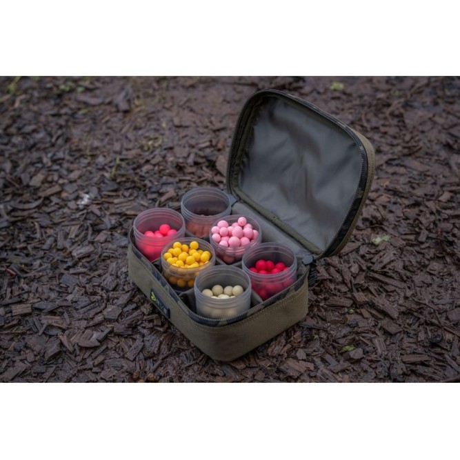 Avid Carp RVS 8 pot Hookbait Case