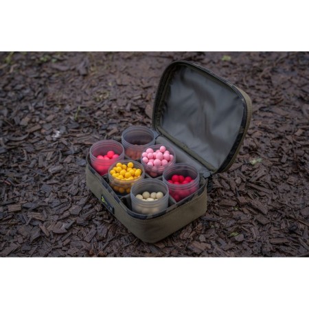 Avid Carp RVS 8 pot Hookbait Case