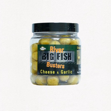 BIG FISH RIVER BUSTERS 10 x 15 mm - CHEESE & GARLIC Dynamite