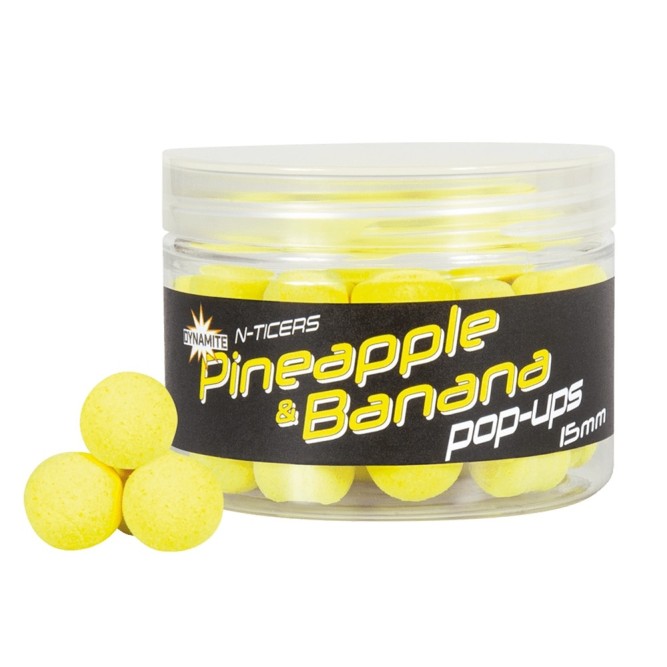 N-TICERS PINEAPPLE & BANANA POP-UPS Dynamite Baits