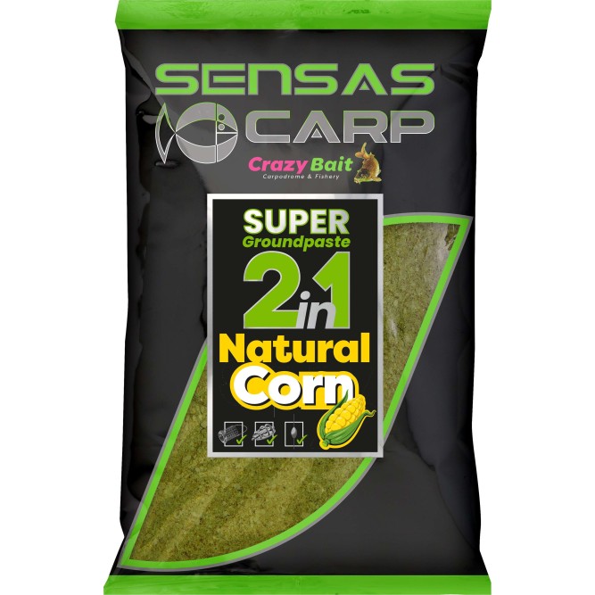SUPER GROUNDPASTE 2EN1 NATURAL CORN 1 KG