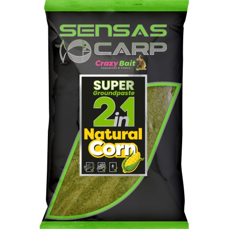 SUPER GROUNDPASTE 2EN1 NATURAL CORN 1 KG