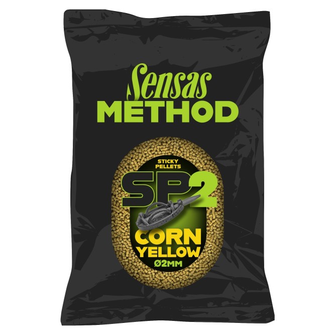 METHOD STICKY PELLETS CORN 650 G Sensas