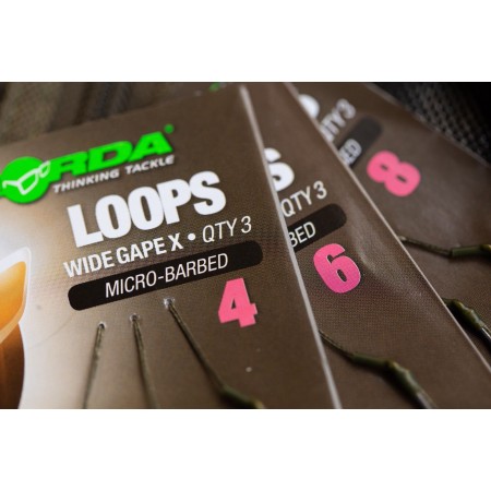 Loop Rigs Wide Gape X Korda Terminals