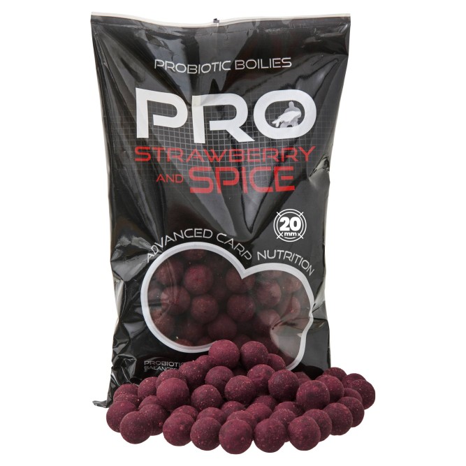 Starbaits Pro Strawberry Spice Boilies