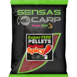 Sensas Super Feed Pellet Indian Spicy 650 G