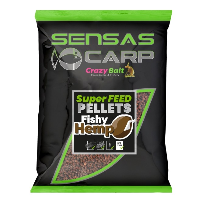 SUPER FEED PELLET FISHY HEMP 650 G