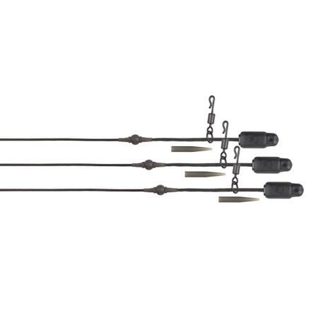Edges Naturals Leadcore Heli-Clip Rigs 50 Lb