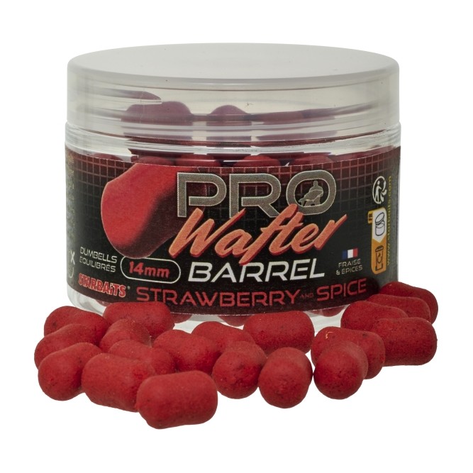 Starbaits Pro Strawberry Spice Wafter Barrel 14mm
