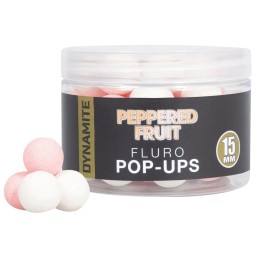 Dynamite Baits Fluoro Pop-Up Peppered Fruit 15 Mm