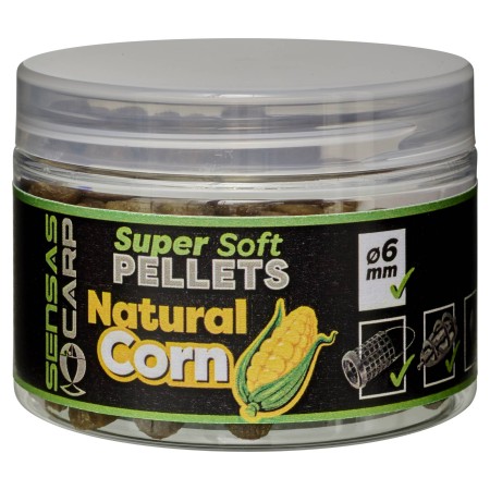 Sensas Super Soft Pellets Natural Corn