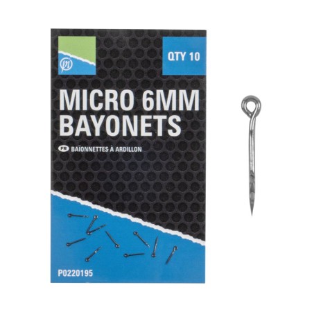 Preston Micro Bayonets 6 Mm