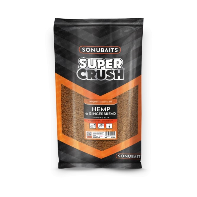 Sonubaits Supercrush Hemp & Gingerbread 2 Kg