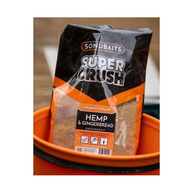 Sonubaits Supercrush Hemp & Gingerbread 2 Kg
