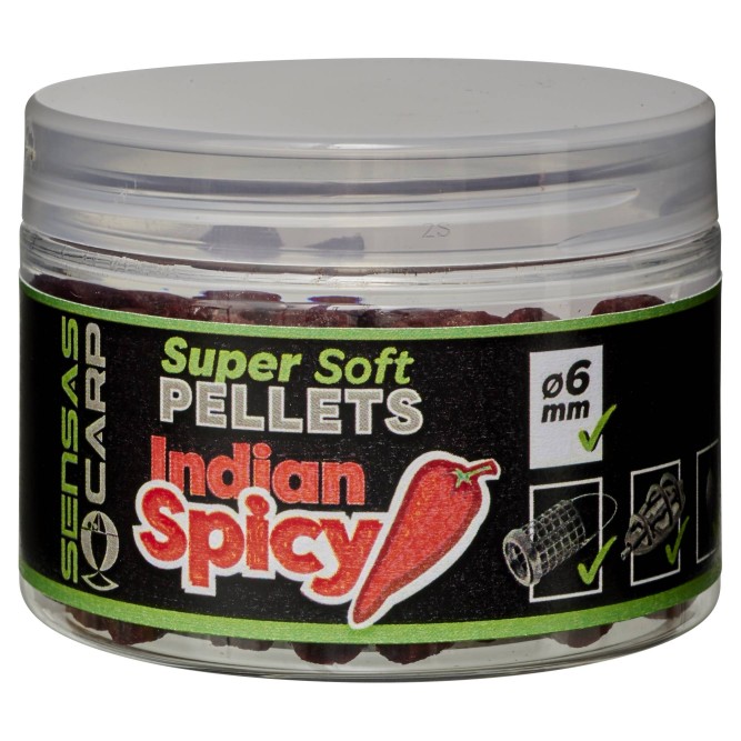 Sensas Super Soft Pellets Indian Spicy