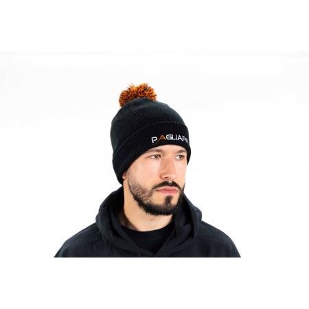 Beanie Pagliarini Black/Orange