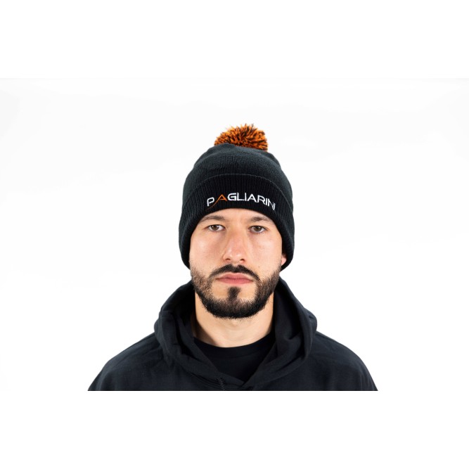 Beanie Pagliarini Black/Orange